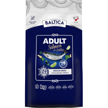 Balica Adult Salmon with Rabbit M 9 kg