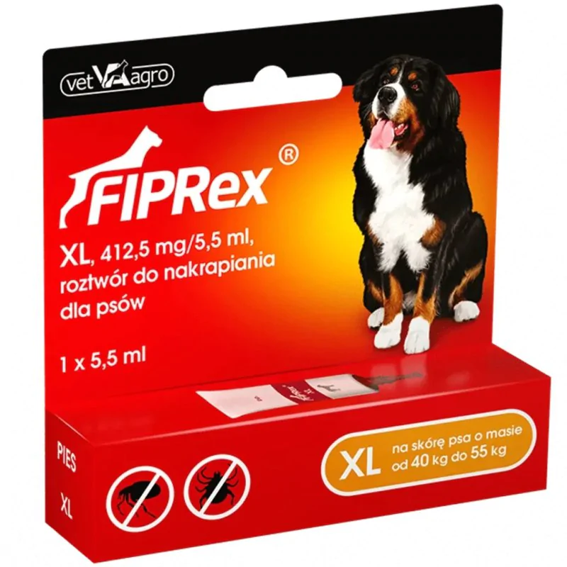 Fiprex XL dla psów 20 - 40 kg