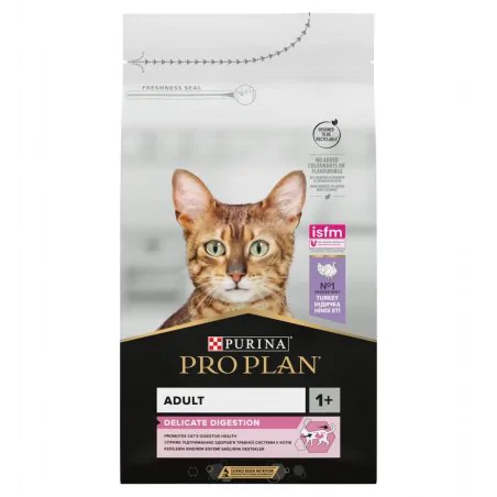 Purina PRO PLAN Delicate Digestion – karma dla kota z indykiem 1,5 kg