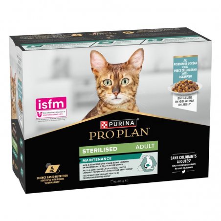 Purina PRO PLAN Cat Sterilised Turkey w galaretce 26 x 85 g