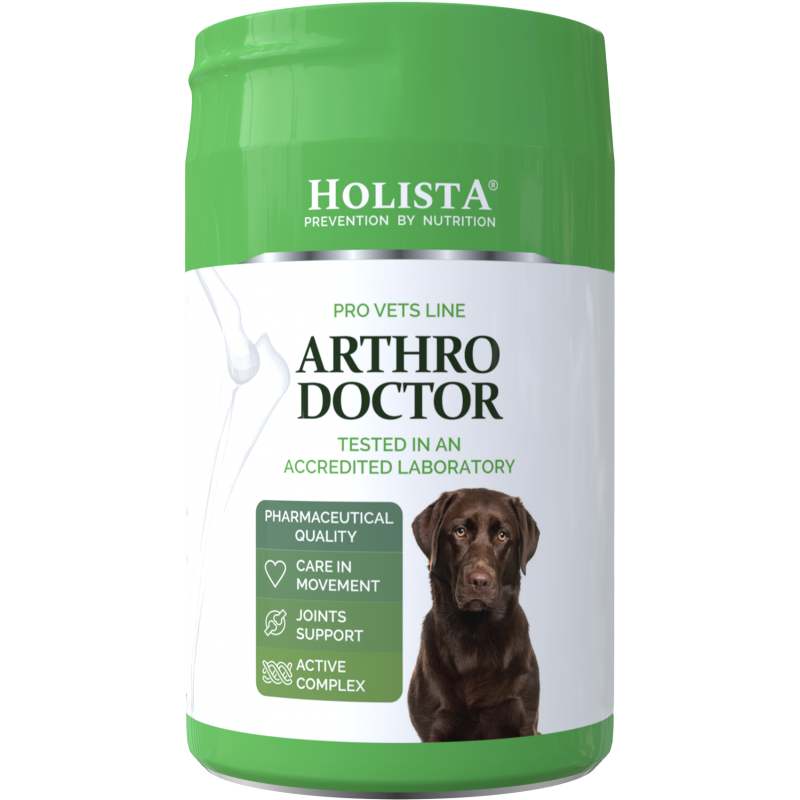 HolistaPets Arthro Doctor 200g – naturalne wsparcie stawów dla psa i kota