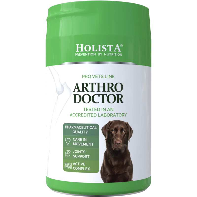 HolistaPets Arthro Doctor 200g – naturalne wsparcie stawów dla psa i kota