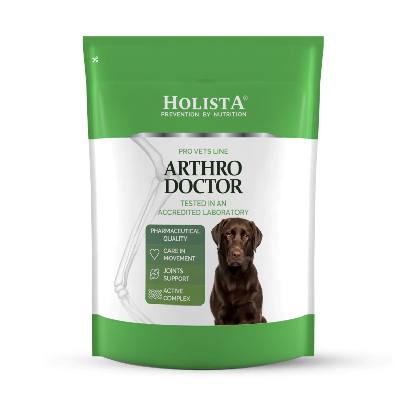 HolistaPets Arthro Doctor 600g – naturalne wsparcie stawów dla psa i kota