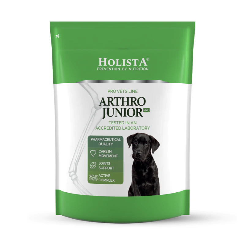 HolistaPets Arthro Junior Pro 600g – zaawansowane wsparcie stawów dla szczeniąt