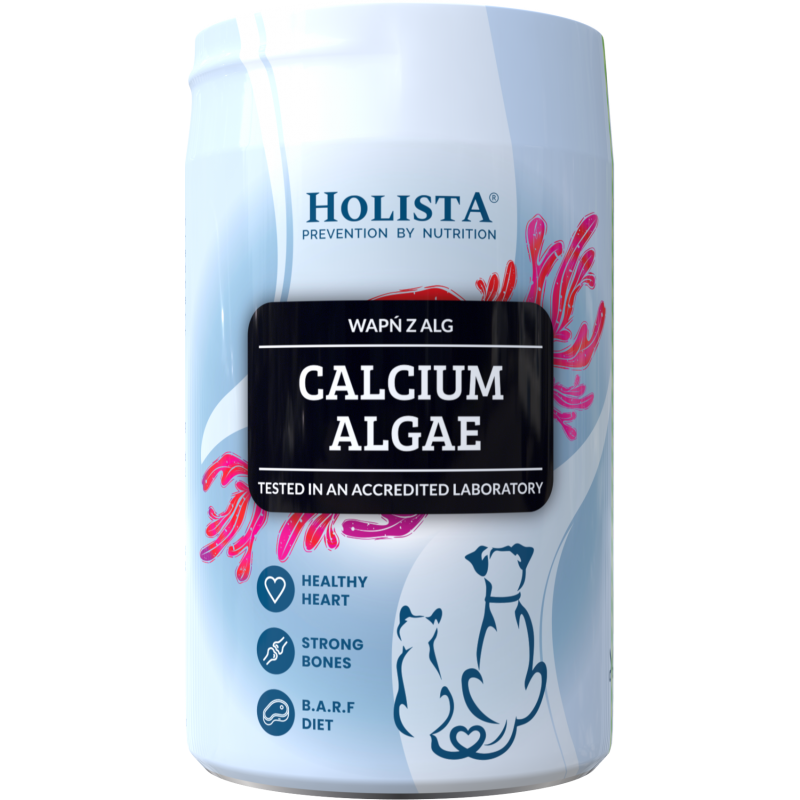 Holista Wapń z alg 200g – naturalne źródło wapnia dla psów i kotów