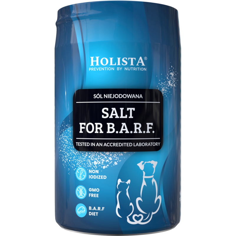 Holista Sól do diety BARF dla psów i kotów 400g