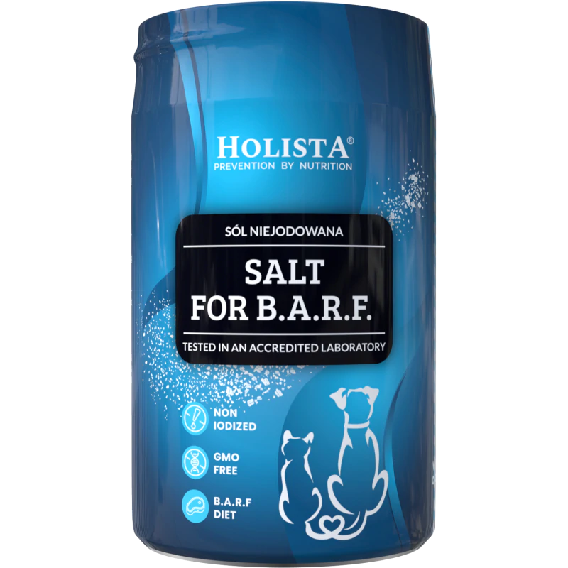 Holista Sól do diety BARF dla psów i kotów 400g