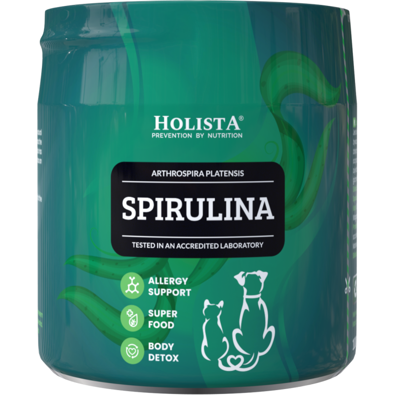 ​Holista Spirulina dla psa i kota 100g