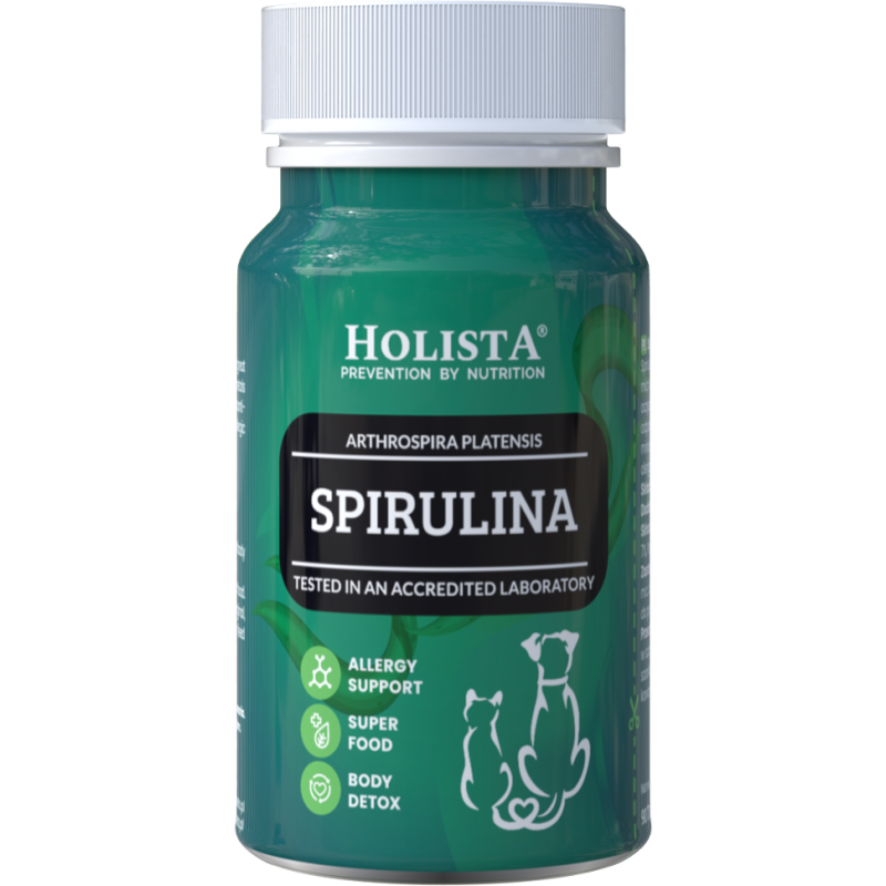 ​Holista Spirulina dla psa i kota 90 tabletek