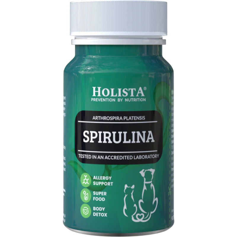 ​Holista Spirulina dla psa i kota 90 tabletek