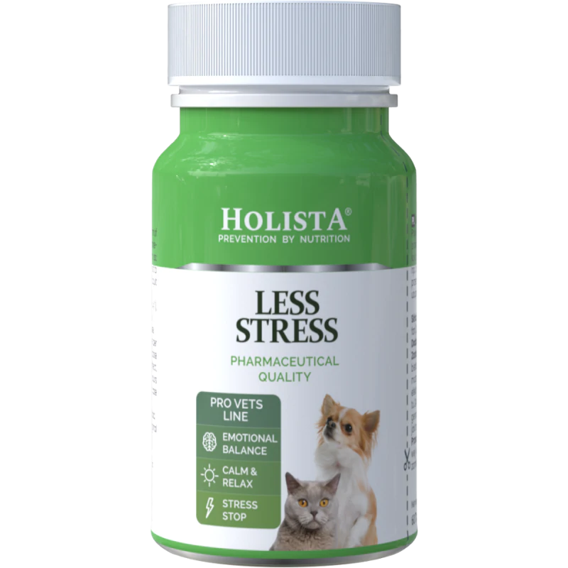 Holista Less Stress 60 tabletek na stres dla psa i kota