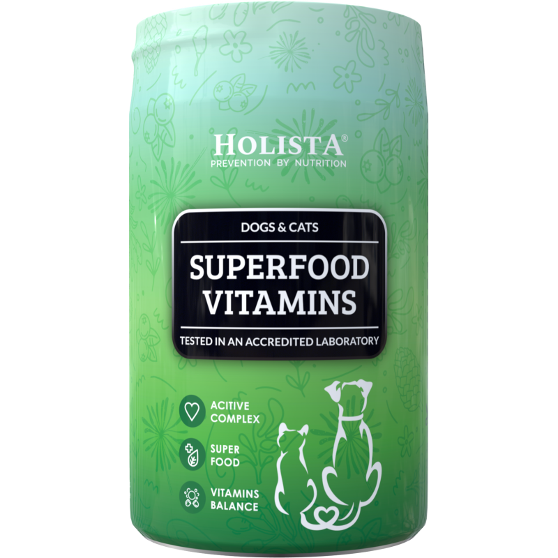 ​Holista Superfood Vitamins Adult 200g witaminy dla psa i kota