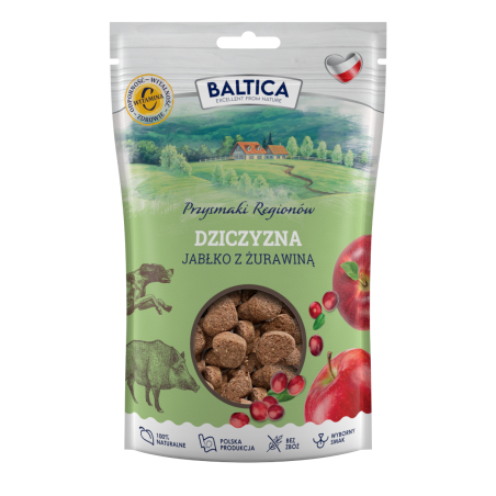 Baltica Przysmaki Treningowe Dziczyzna z Jabłkiem 100g