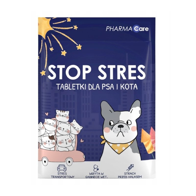 BALTICA Stop Stres tabletki dla psa i kota 10szt.