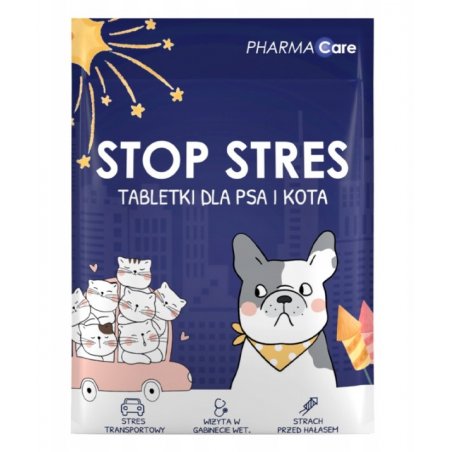 BALTICA Stop Stres tabletki dla psa i kota 10szt.