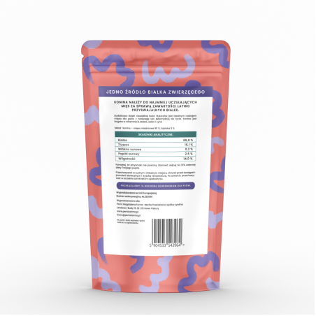 PERRO Daj Dwa Konina Trenerki 85g - naturalne przysmaki treningowe dla psa-7231