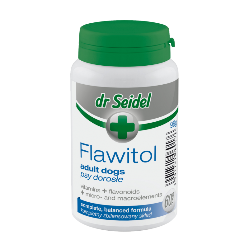 Flawitol dla psów dorosłych 60 tab.