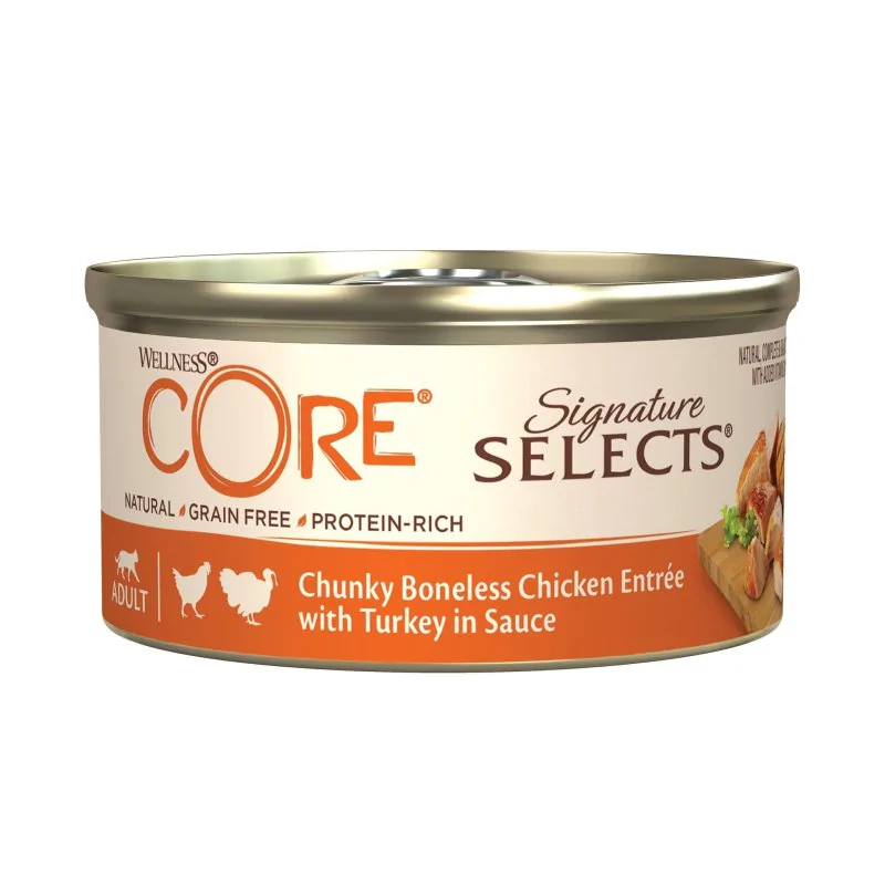 Wellness Core Signature Selects Chunky Kurczak z Indykiem 79 G