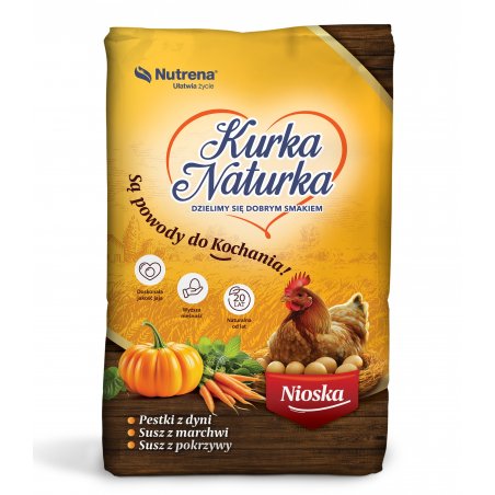 PASZA DLA NIOSEK KURKA NATURKA KRUSZONKA 10 KG ND659X00-W10-K-S