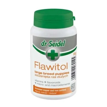 DR SEIDEL FLAWITOL 60tabl. dla szczeniąt dużych ras