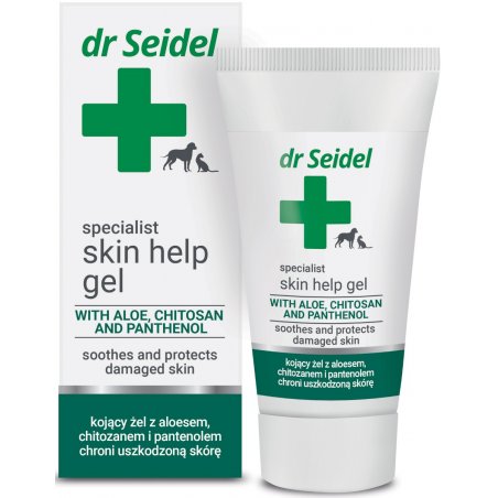DR SEIDEL Skin Help Gel żel kojący na rany psa kota 30ml