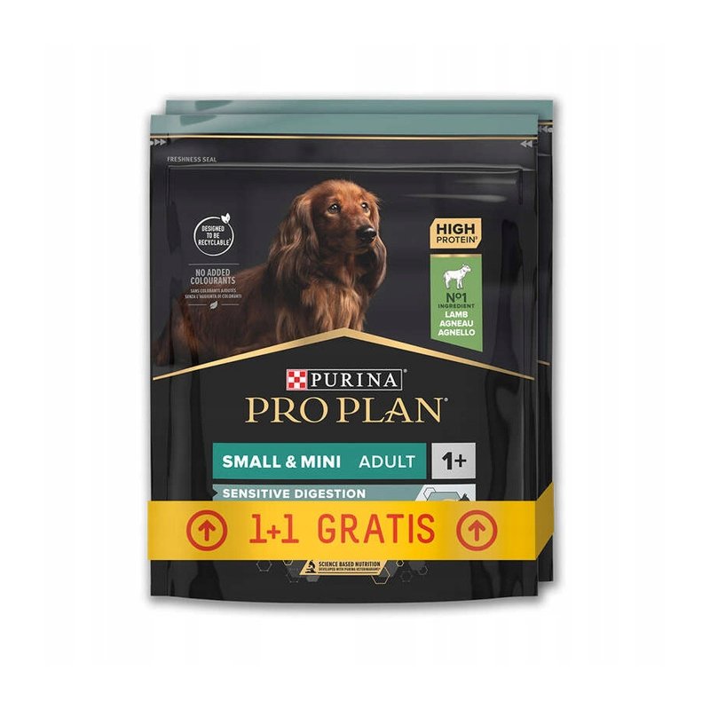 Purina Pro Plan Small&Mini Digest Jagnięcina 700+700G