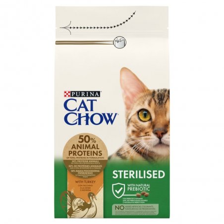 PURINA CAT CHOW SPECIAL CARE STERILISED TURKEY 1,5 KG