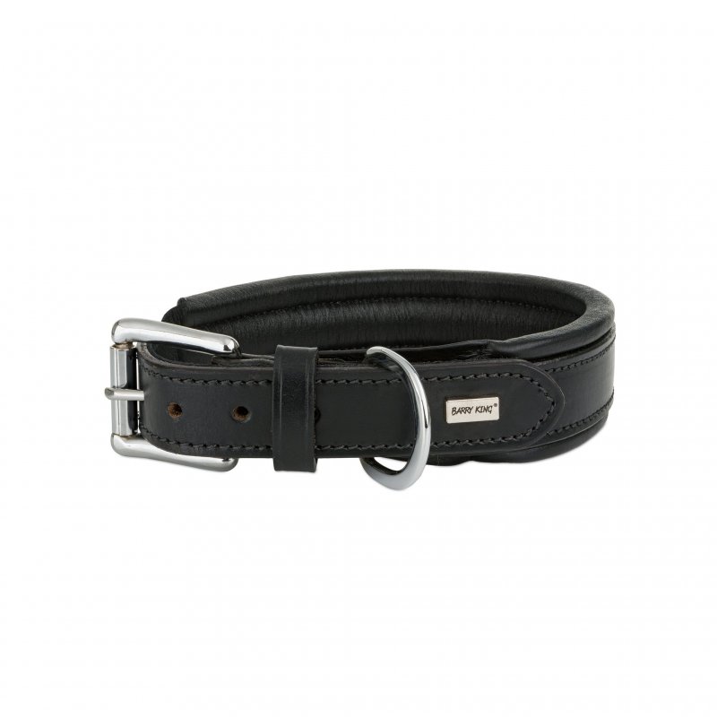 Skórzana obroża dla psa – rozmiar S 33-40 cm/ 3 cm
