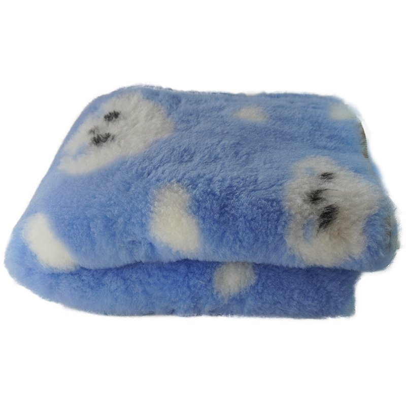 Legowisko Dry Bed 150x100 cm Błękitny w chmurki łapki 28 mm