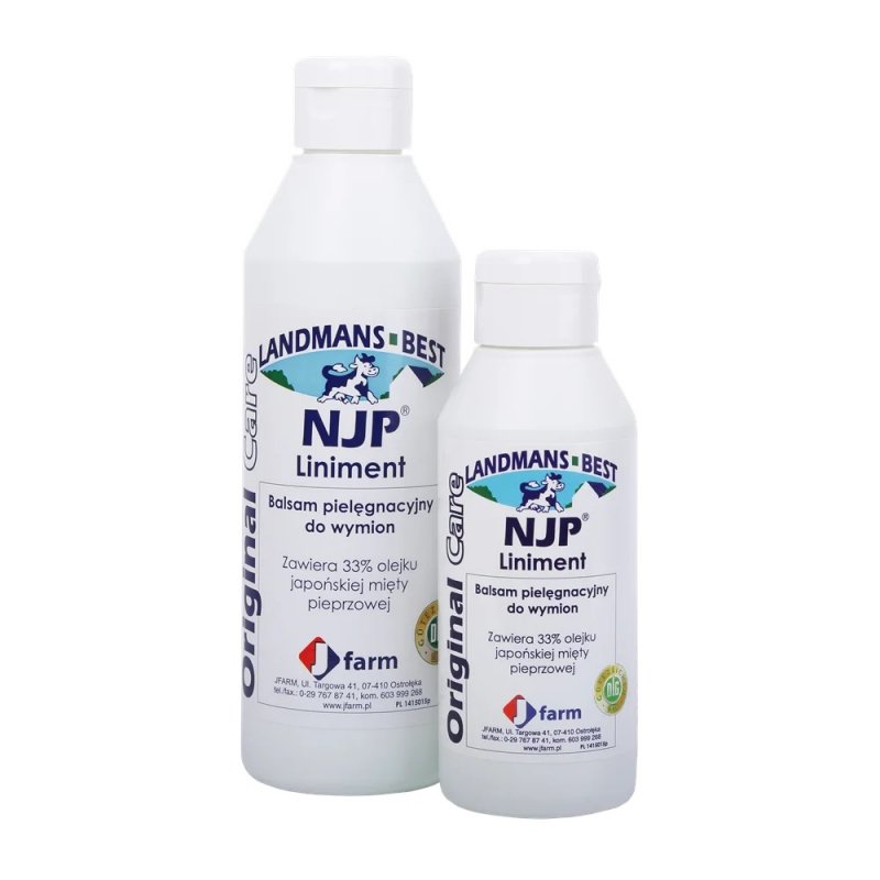 BALSAM NJP - Naturalny balsam do wymion 500 ml