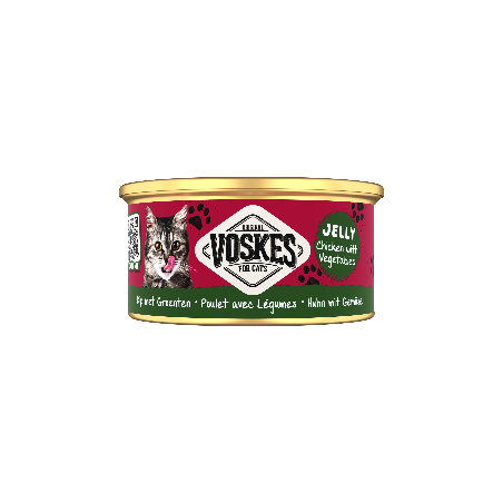 Voskes Kurczak z Warzywami 85g – Mokra Karma dla Kota-7696