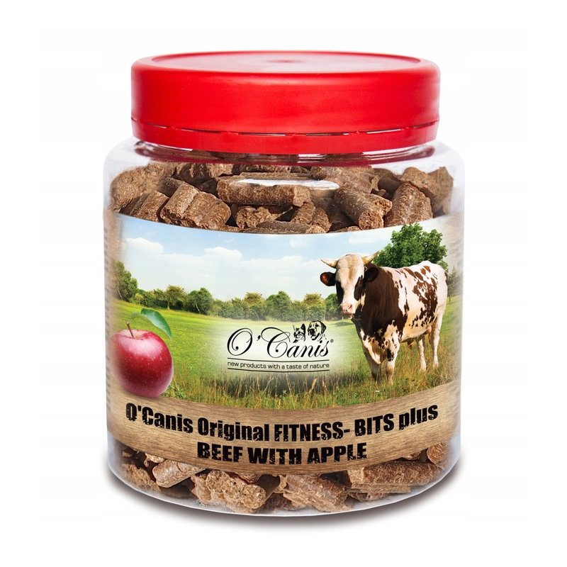 Trenerki O'Canis Wołowina z jabłkiem słoik - 400g