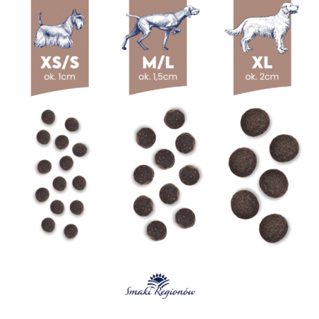 BALTICA Adult Dziczyzna z Owocami Leśnymi XS/S 3 kg-7808