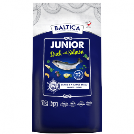 BALTICA Junior Duck with Salmon L/XL 12 kg