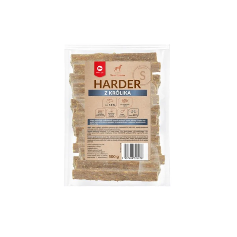 MACED HARDER Wołowy z Królikiem Rozmiar S – Economy Pack 500g