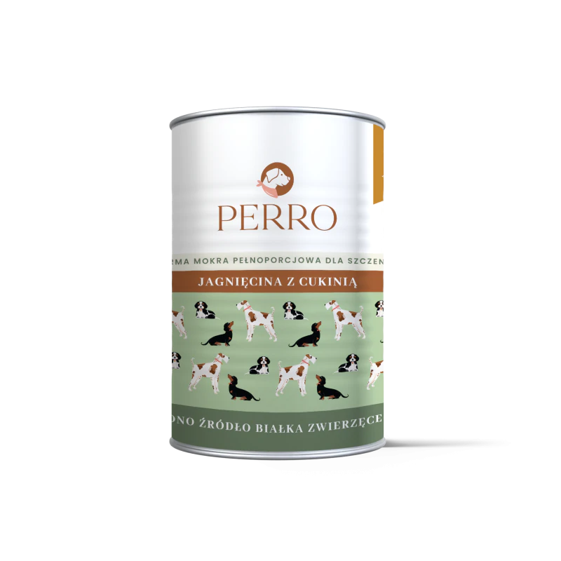 Karma mokra JUNIOR Jagnięcina z cukinią 400g