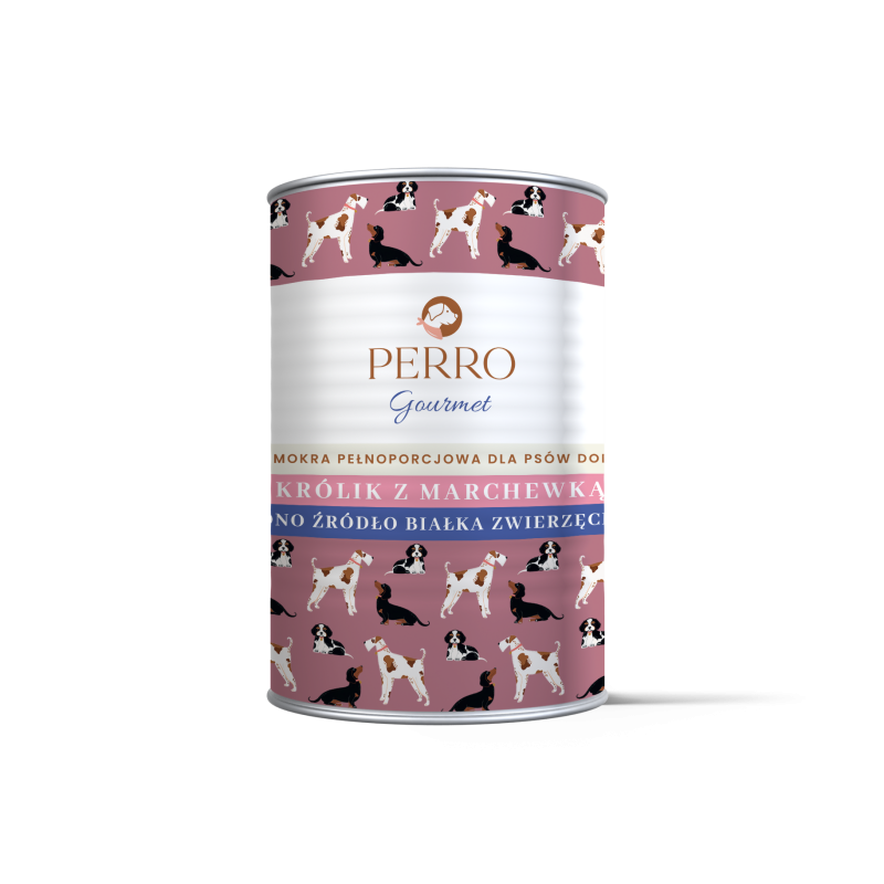 PERRO kaczka z marchewką 400 g