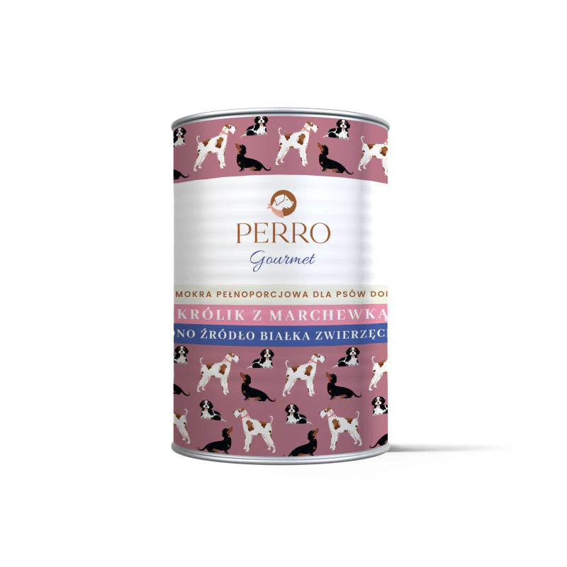 PERRO kaczka z marchewką 400 g