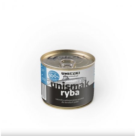 UNIsmak Naturalna Karma mokra dla psa z Rybą 200g