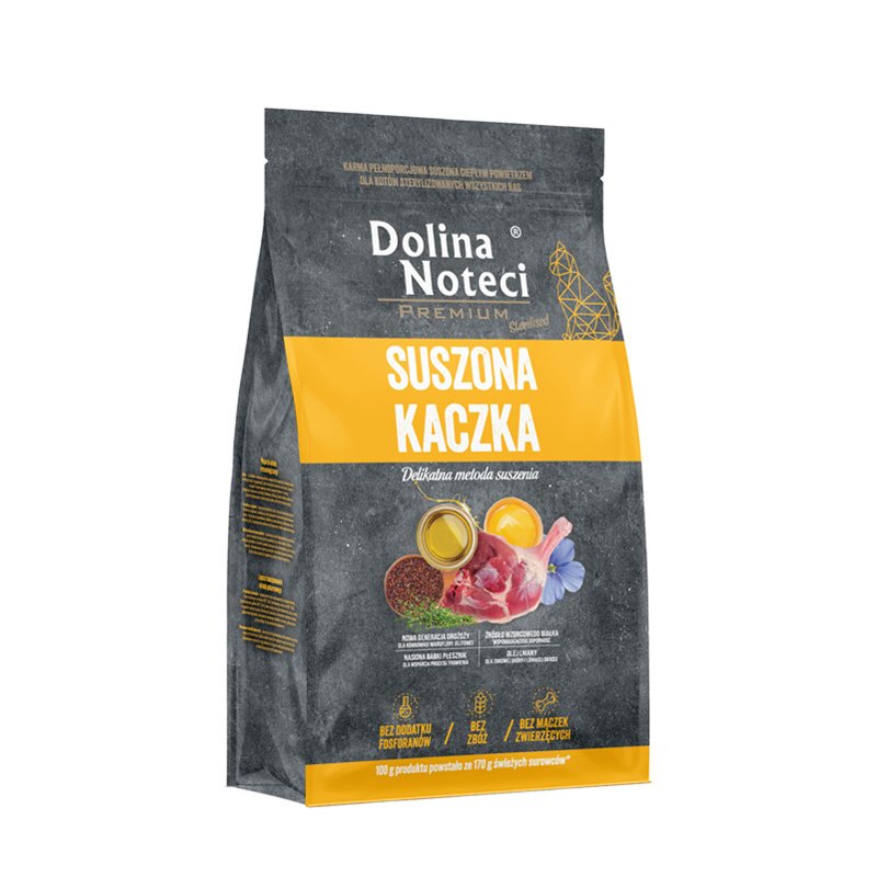 Dolina Noteci Premium Suszona Cielęcina dla kota 2 kg