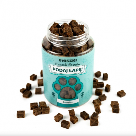 UNISZKI Trenerki Kaczka 210 g– naturalne smakołyki treningowe dla psa-8001