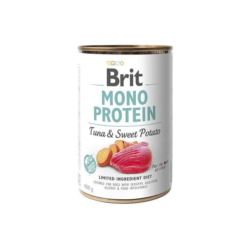 Brit Care Mono Protein Tuna Sweet Potato 400g
