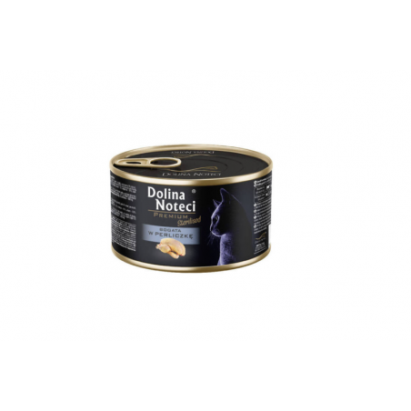 Mokra karma dla kota po sterylizacji bogata w perliczkę Dolina Noteci Premium 185 g