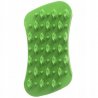 Pet+Me Soft Silicone Brush Green - szczotka silikonowa dla małych psów i kotów z długą, gęstą sierścią i miękkim podszerstkiem-8043
