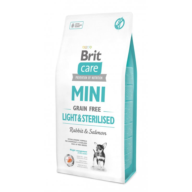 Brit Care Mini Grain Free Light&Sterilised 2 kg