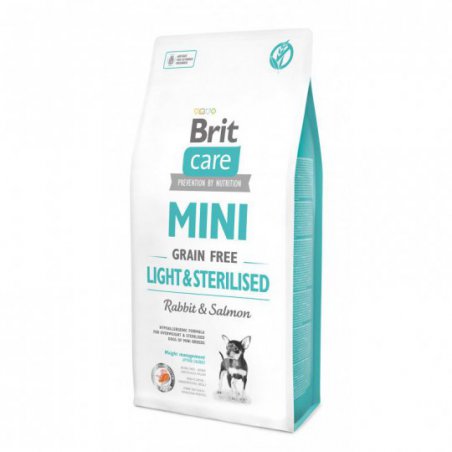 Brit Care Mini Grain Free Light&Sterilised 2 kg
