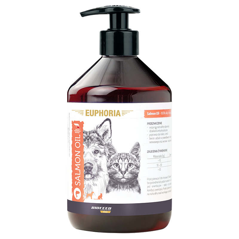 BIOFEED EUPHORIA Salmon Oil olej z łososia 1 L