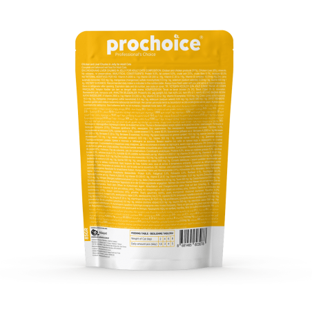 ProChoice kurczak i wątróbka drobiowa w galarecie 85 g-8135