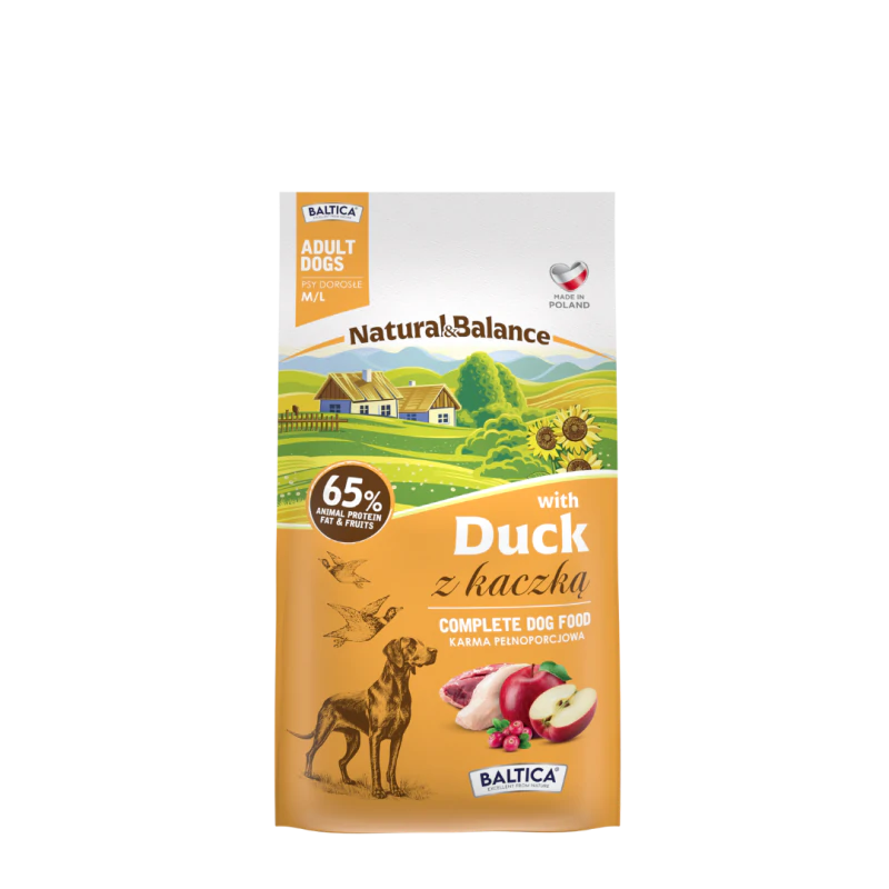 Baltica Natural & Balance Kaczka M/L 3 kg