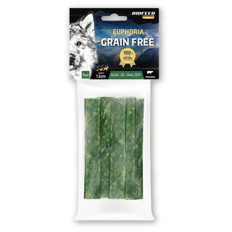 Euphoria Paski dla psa ze żwaczem 5 szt